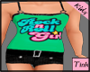 rock-n-roll girl w/short