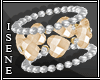 *I*Irma hearts silver 