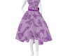 B Butterfly Purple Dress