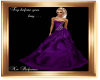 Royal Deep Purple Gown