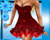 Flirtatious Dress ~red