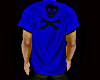 blue tshirt skull