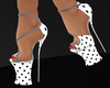 polka dots heels s