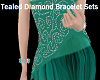 Diamond Tealed Bracelets