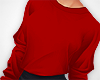 ! Tuck Sweater Red
