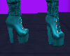 Blue Lesbian Boots