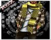 [ro] plaid shirt+ scarf