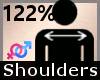 Shoulder Scale 122% F A