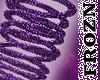 15 Purple Bangles (L)