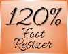 Foot Scaler 120% (F)