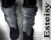 [E] Boots Jeans Black