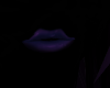 black skin purple lips
