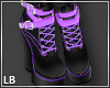 !B Zombie Boots - Purple