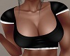 +SANTA TOP BLACK+