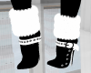 Fur Boots Hey Hey Wh/Bl