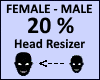 Head Scaler 20%