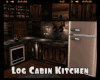 *Log Cabin Kitchen
