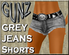 @ Faded Grey Shorts