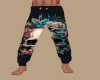 Skull and Roses Pants M