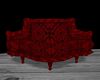 Red Gothic couch