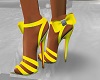 Yellow Sandle Stilettos