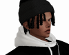 ! Beanie + Locs Black