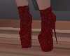 Blood Rose - Red Booties