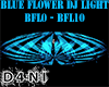 Blue Flower Dj Light