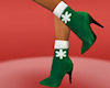 !Snowflake boots green