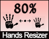 80% Hands Scaler