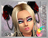 (L)Rose Horns: Red F