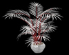 Silver & Red Palm