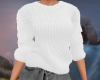 TF* Baggy White Sweater