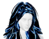 blue dj hair