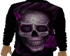 purple skull  jacket