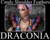 Candy Shoulder Feathers