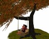 Autumn KissTree Swing