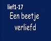een beetje verliefd