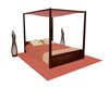 *CORAL* CANOPY BED