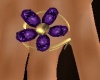 *RD* Purple Flower Gem