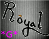 Royal Head Sign *G*