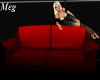 Red 10 Pose Couch
