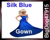 [BD] Silk Blue Gown