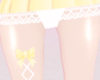 Cute Leg Bows R Yellow