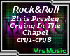 Elvis  Cryn N The Chapel