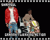 Granny Twerking Action