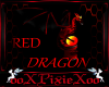 red dragon statue