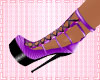 iF! Purple Laced Pumps