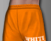 W| orange shorts