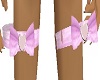 heart garters rosa